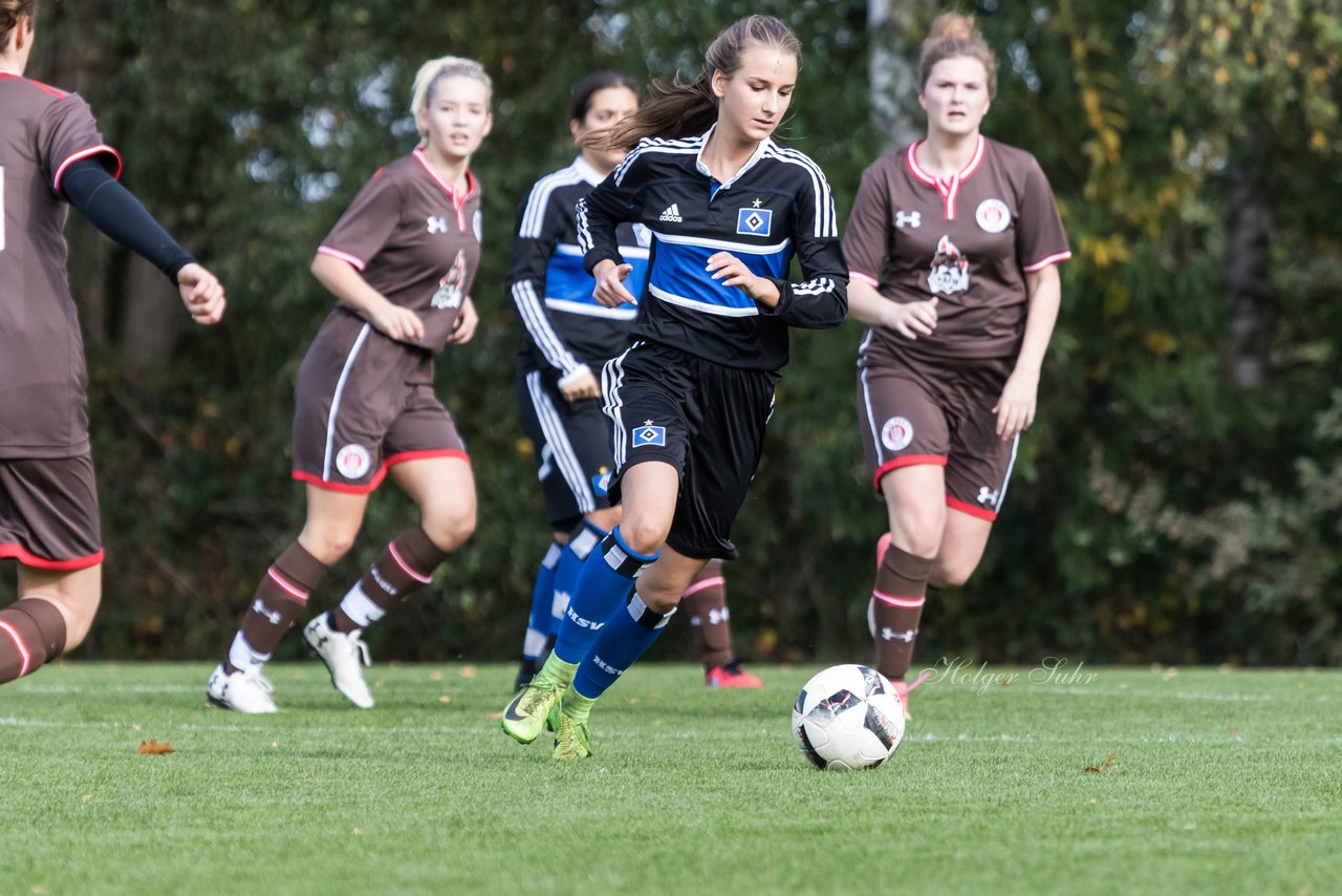 Bild 303 - B-Juniorinnen Hamburger SV - FC St.Pauli : Ergebnis: 1:2